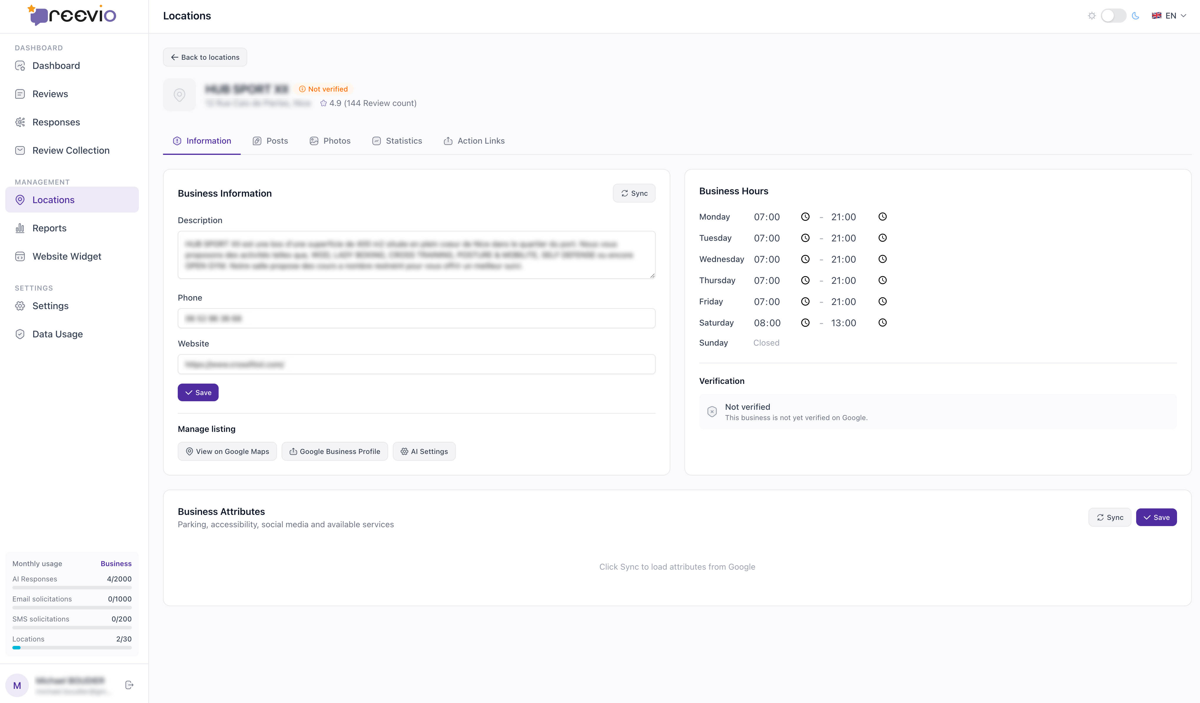 Rapports et analyses de votre r&eacute;putation en ligne